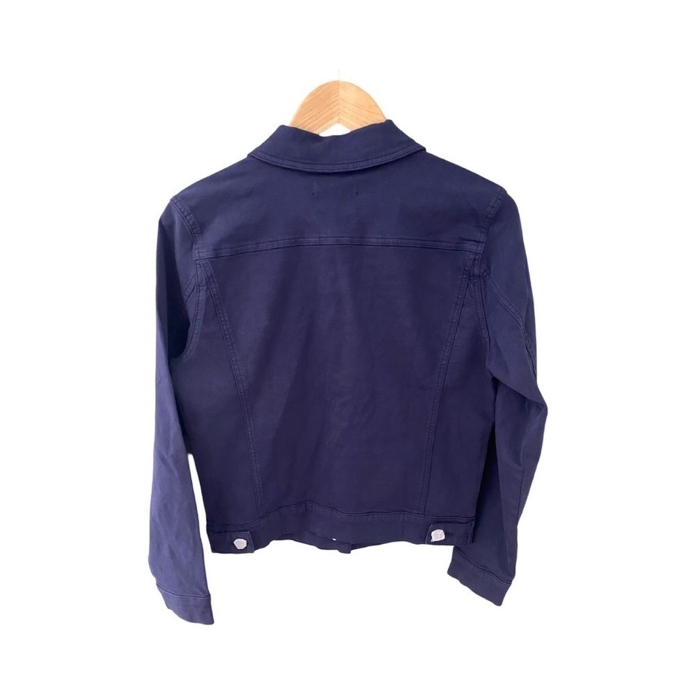Prosperity Jolene Stretch Blue Colored Denim Jacket NWT Size XS - Picture 2 of 8